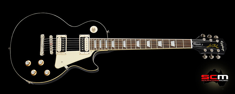 Epiphone Les Paul Classic Electric Guitar Ebony Gloss finish Epiphone Les Paul Classic Electric Guitar Ebony Gloss finish