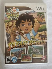 Go, Diego, Go Safari Rescue (Nintendo Wii, 2008) - Manual Included