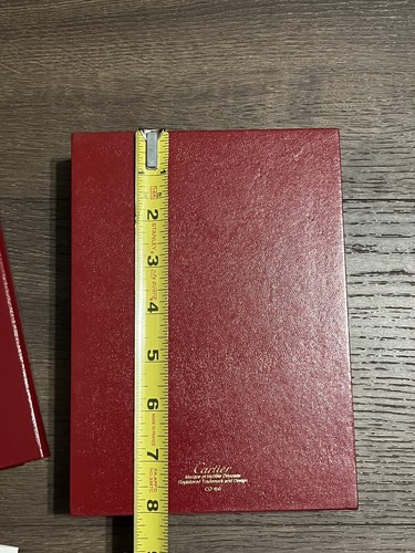 LEERE CARTIER BOX FÜR KUGELSCHREIBER UND GELDBÖRSE, CO 456, - Bild 11 von 13