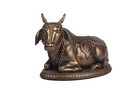 Holy Sacred Cow Nandi Vehicle of Shiva Statue Figurine Sculpture Dashboard Idol