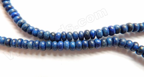 Gemstone, Semi Precious stone Smooth plain rondel button beads - Picture 21 of 314