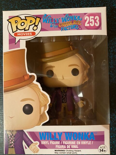 Funko Pop Vinyl Movies #253 Willy Wonka & The Chocolate Factory Figure for sale online | eBay