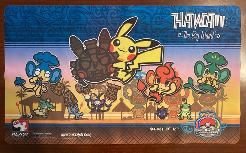 Pokemon World Championship 2012 Hawaii The Big Island Competitor PlayMat - Bild 1 von 14