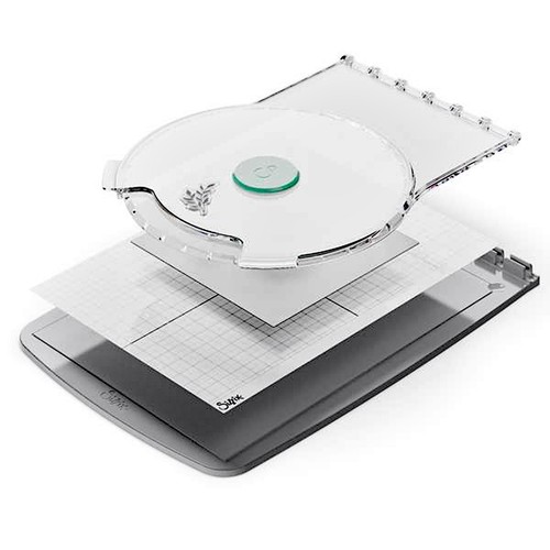 Sizzix Stamp and Spin Accessory for Stencil & Stamp Tool #666614 Retail $39.99 - Picture 3 of 13