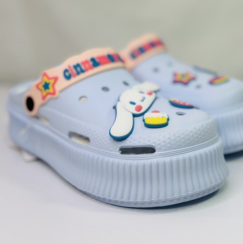 Sanrio Kuromi Women Slipper Cinnamoroll Sandals Clogs Slippers Kitty Beach shoes - Picture 5 of 8