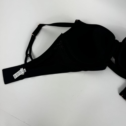 Aerie Bra Real Power 34DD Balconette Underwire Black Cheetah Print 34 DD - Picture 12 of 16