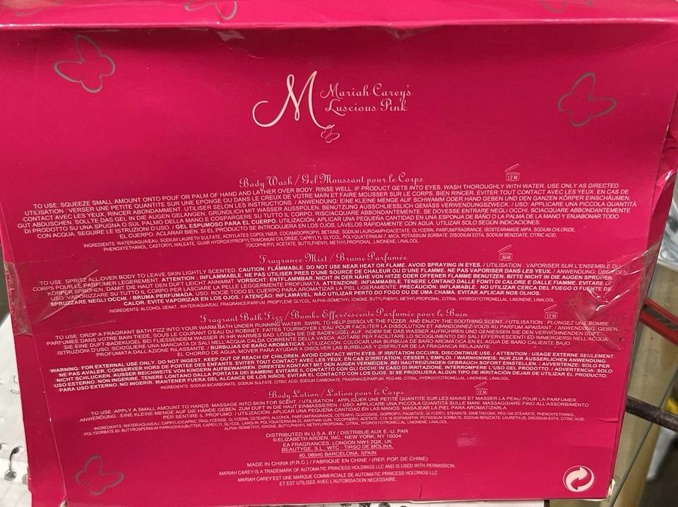 Набор из 4 предметов Mariah Carey Luscious Pink - Изображение 3 из 3