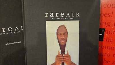 Michael Jordan Signed Rare Air Book #1510/2500 Upper Deck