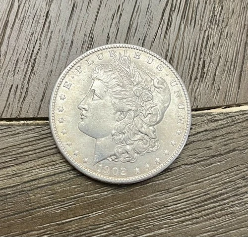 1902 O Morgan Silver Dollar $1 Coin .900 Fine Silver United States Uncertified