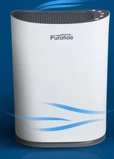 Purafide XP280 H13 HEPA Air Purifier- Black
