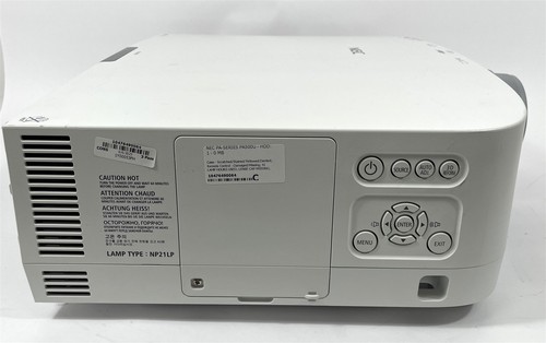 NEC NP-PA500U 3LCD 1080p Projector *Under 50 Lamp Hours Logged *See Desc - Picture 8 of 10