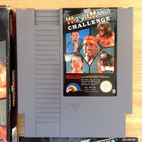 WWF WRESTLEMANIA CHALLENGE COMPLET NINTENDO NES PAL B FRA CIB OVP WF - Bon &eacute;tat