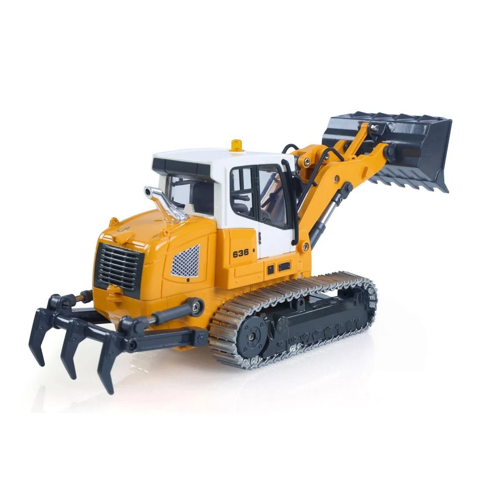 1/50 RC Electric Lifting Tracked Loader 2.4G Vehicle Metal Bucket RTR Lights ⭐ - Image 2 of 4