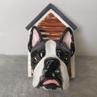 Boston Terrier Ceramic Wall Art From Happy Rat Studio 1996