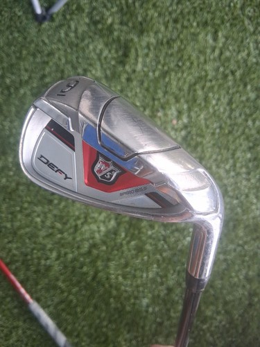 Wilson Staff Defy Iron Set 7-PW GW Regular Flex UST Mamiya 59g RH - Picture 5 of 8
