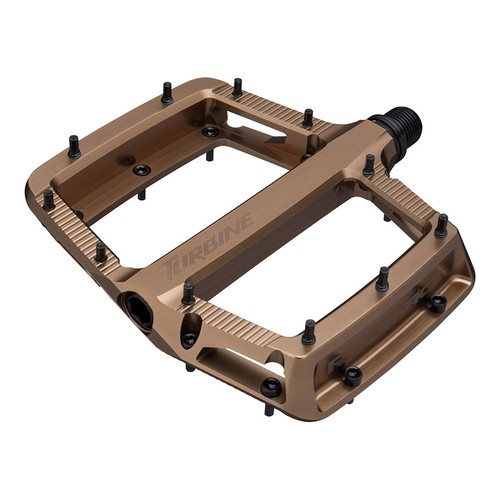 Pédales de plateforme de turbine Raceface, corps : aluminium, broche : Cr-Mo/acier, 9/16'',