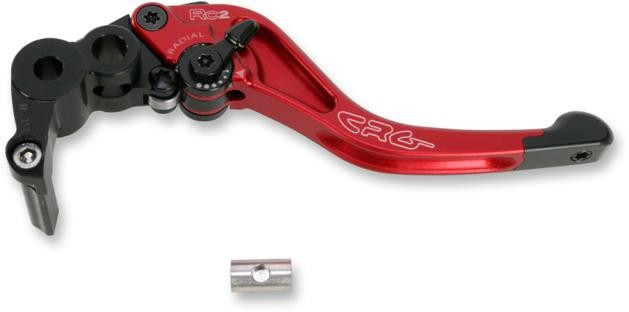 CRG RC2 Shorty Brake Lever Red #2RN-511-H-R for Suzuki/Triumph/Kawasaki