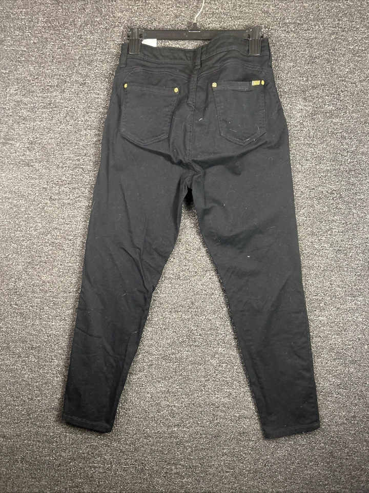 IMAN Women's Stretch Skinny Black Pants sz 12P Waist - Imagem 3 de 4