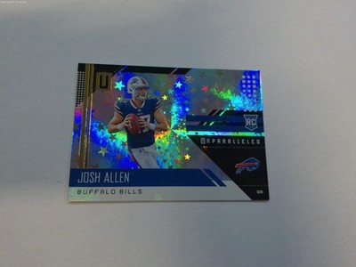 Josh Allen 2018 Panini Unparalleled RC #207 Astral #’ed  /200 Buffalo Bills