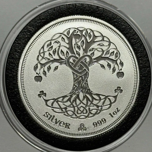 Ireland Tara Tree of Life 1 oz Silver Round