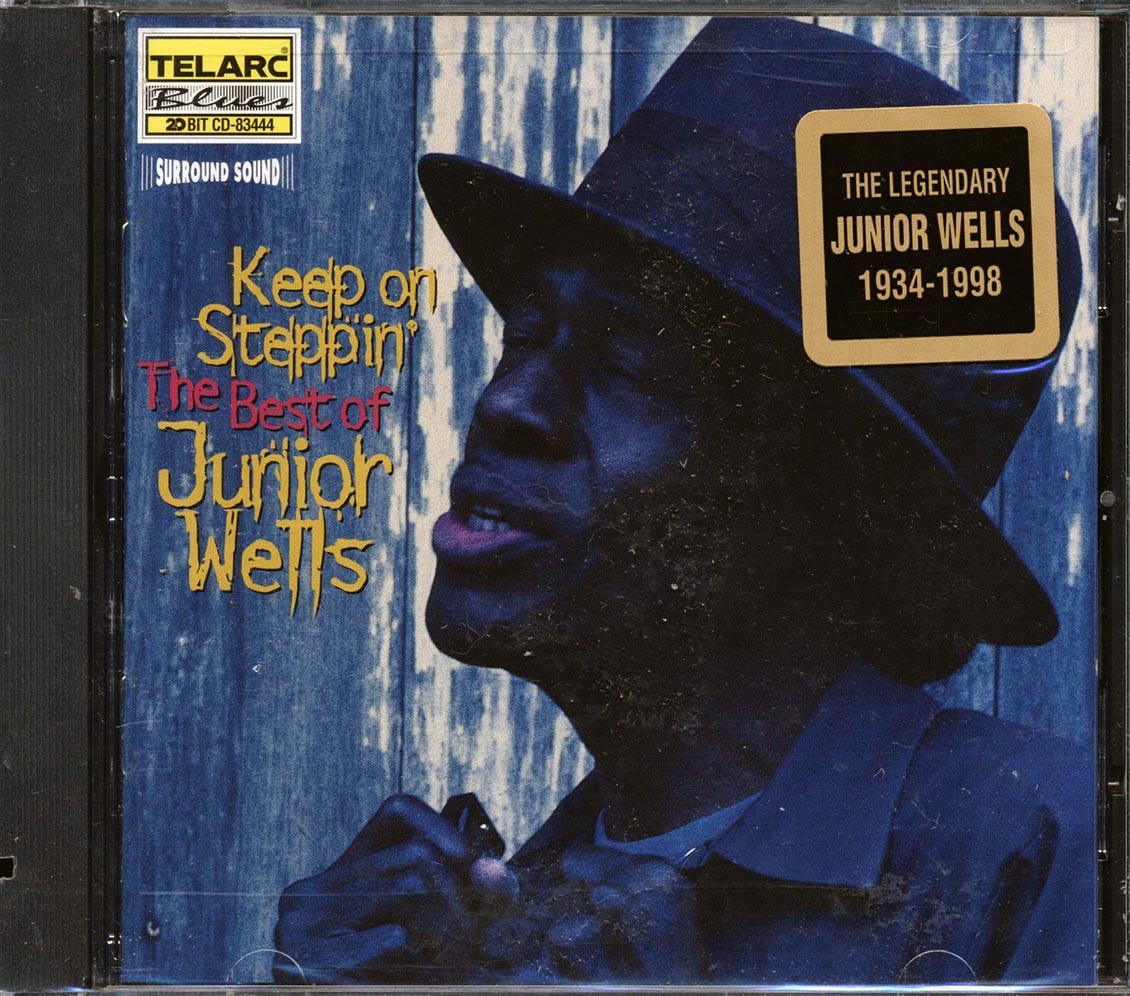 ЗАПЕЧАТАННЫЙ НОВЫЙ диск Дж. Уэллса - Keep On Steppin: The Best Of Jr. Углубления
