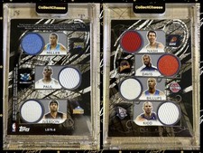 2007-08 Topps Luxury Box Allen Iverson 1/9 Nash Kidd + Game Used Patch NM cc17