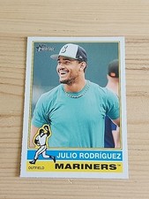 2025 Topps Heritage #369 Julio Rodriguez Image Variation SP Mariners