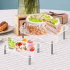 For Birthday Parties Handmade Display Shelf Transparent Acrylic Material