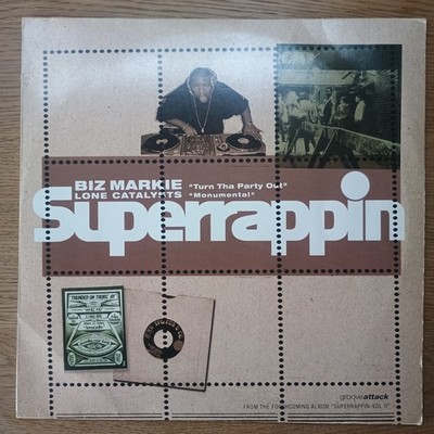 Biz Markie / Lone Catalysts - Turn ...  2x12'' DE-2001 VG/VG(+)  (DJ DOUBLE PACK)