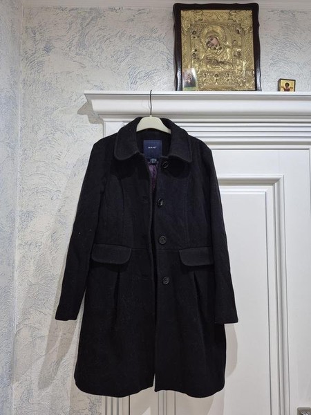 Women Gant Coat Black M