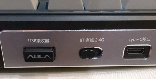 Aula F99Pro Schwarz-Grau Mechanische Tastatur Kabellos/Kabelgebunden RGB Seite Bedruckt, PTB - Bild 14 von 20
