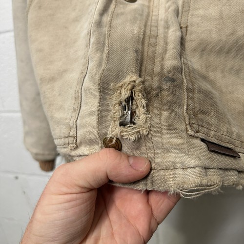 Vintage Walls Blizzard Pruf Carhartt J02 Style Jacket “Tan” Men’s Medium - Picture 8 of 11