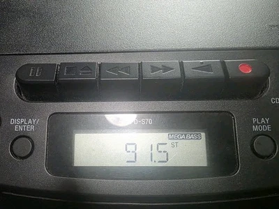 Sony CFD-S70 CD Player Radio Stereo Cassette - Tested CD Player Not Workin - Image 1 of 4