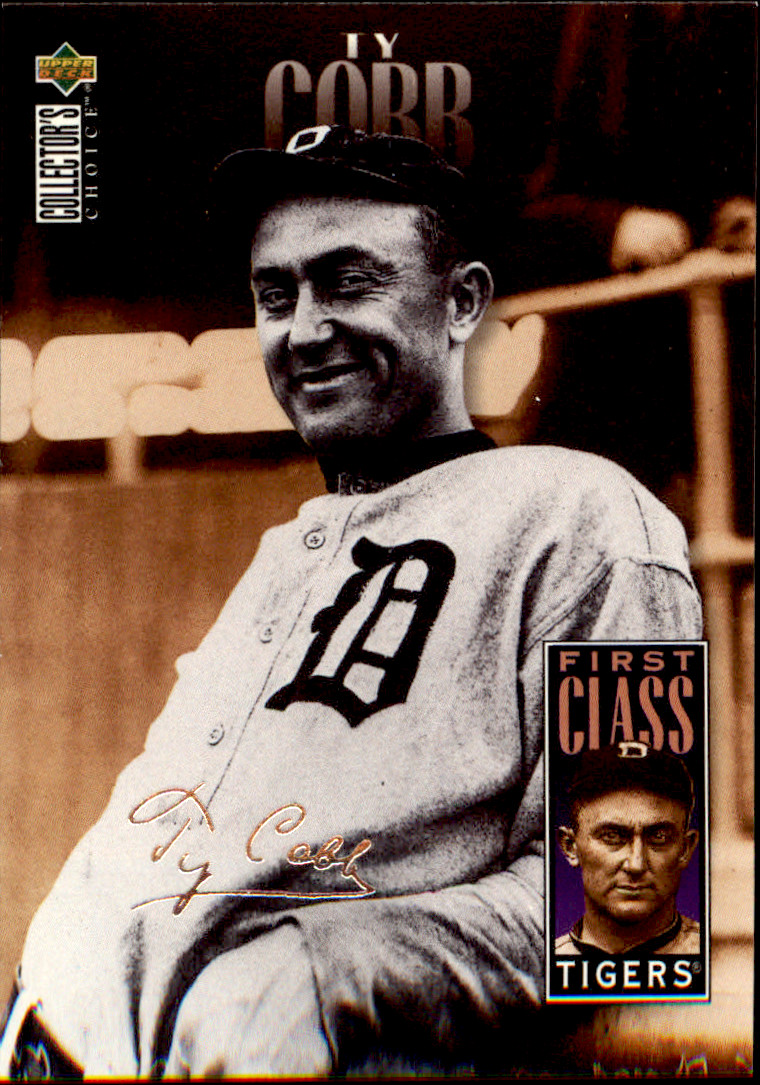 TY COBB 1996 Upper Deck Collector's Choice Base #501 Baseball Trading Card