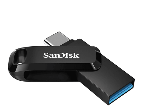 Pendrive para móvil 64 GB - SanDisk Ultra Dual Drive Go Negro caja rota - Imagen 2 de 9