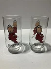 Vintage Swee’Pea Popeye Glass Tumbler 1975 Coca-Cola Kollect A Set 2 Glasses