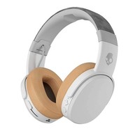 Skullcandy Crusher Bluetooth Wireless Over-Ear Headphone & Microphone - Grey/Tan
