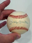 Mickey Mantle Autographed American League Bobby Brown Rawlings Baseball