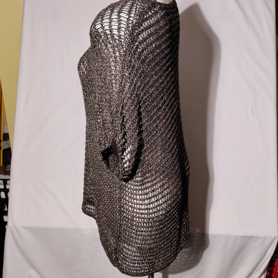 Blusa tejida red manga corta Eileen Fisher. Talla: Mediana Foto 2 de 4