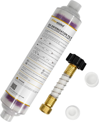 Spotless Car Wash Inline Deionizer with Visual Resin Technology-Transparent Hous