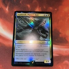 MTG Sephiroth, Planet's Heir (Foil) Final Fantasy 553 NM