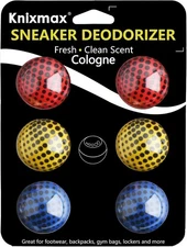 Sneaker Deodorizer Shoe Freshener Balls, Gym Bags Lockers Car Air Fresheners