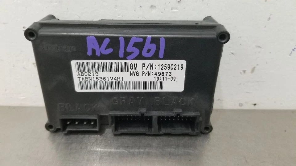 06 MÓDULO CAJA TRANSFERENCIA CHEVY SILVERADO 2500 12590219 Foto 3 de 4