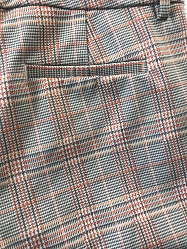 Liverpool Kelsey Trouser Plaid Straight Crop Mid Rise Pants 4 / 27 - Picture 15 of 15