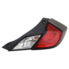 HO2801191 New Replacement Right Outer Tail Light Assembly Fits 16-20 Civic CAPA
