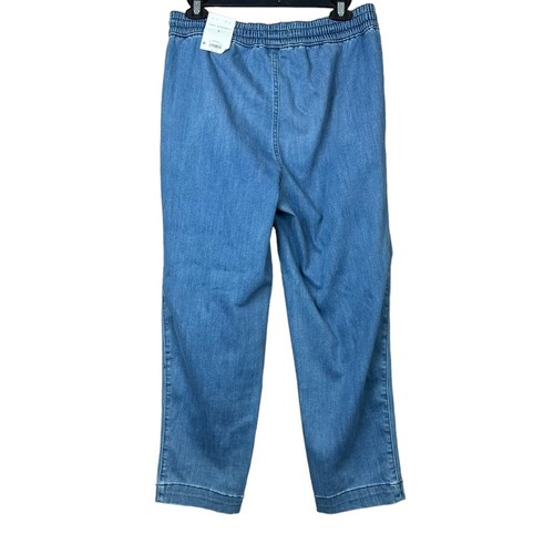 Free Assembly Denim Jogger Elastic Waist Jeans Women Sz S NWT - Picture 6 of 6