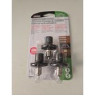 Westek SLC2BCB3 Candelabra Dusk To Dawn Light-Sensing Socket Adapter 3-Pack New