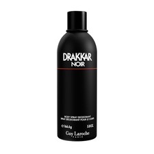 Drakkar Noir by Guy Laroche Deodorant Body Spray 5.8 oz for Men