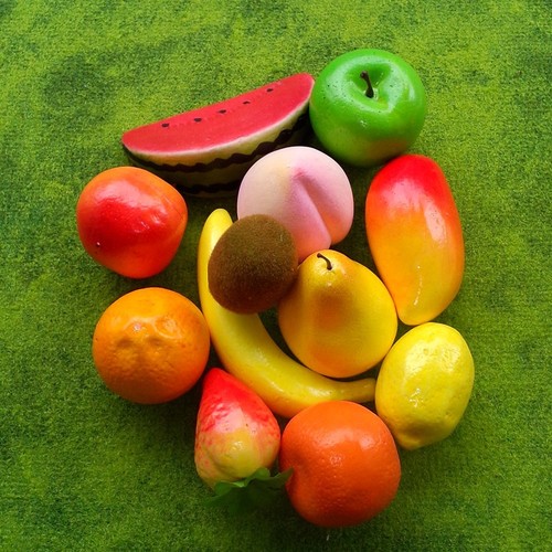 Colorful Artificial Fruit Set Table Centerpieces Decoration Realistic Props. - Picture 15 of 27