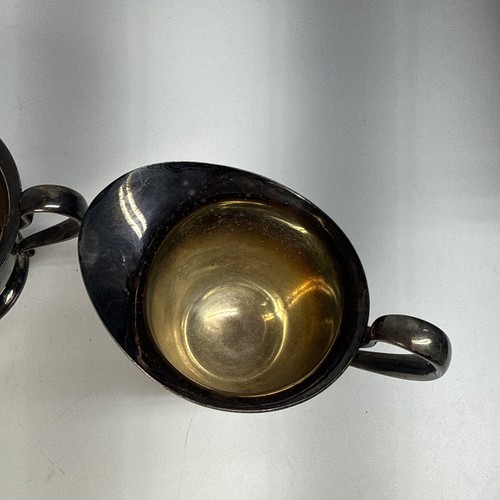 Vintage English Silver-Plated Creamer and Sugar Bowl Set – EPNS – - Bild 8 von 10